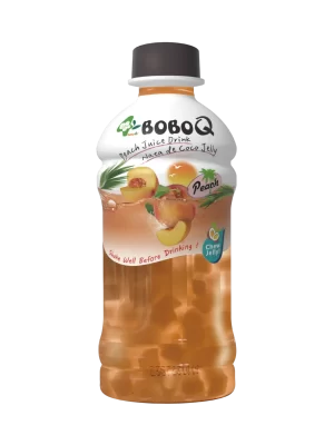 Peach Fruit Bubble Tea Drink – 350 ml