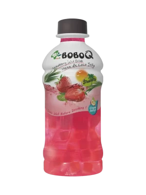 Strawberry Fruit Bubble Tea Drink – 350 ml